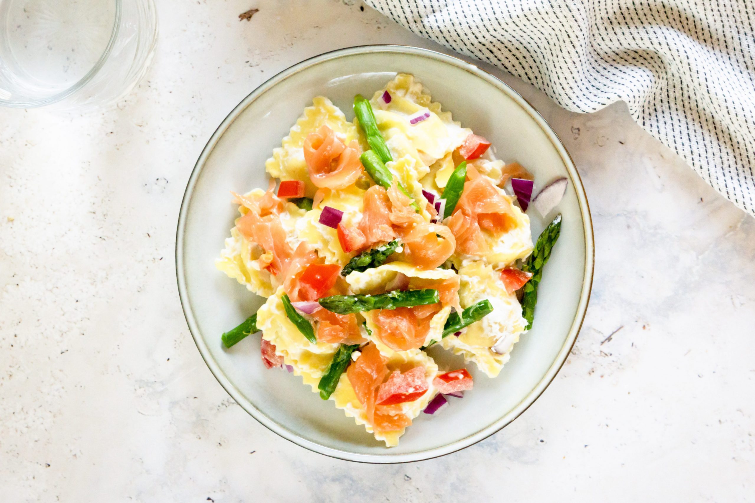 tortelloni zalm